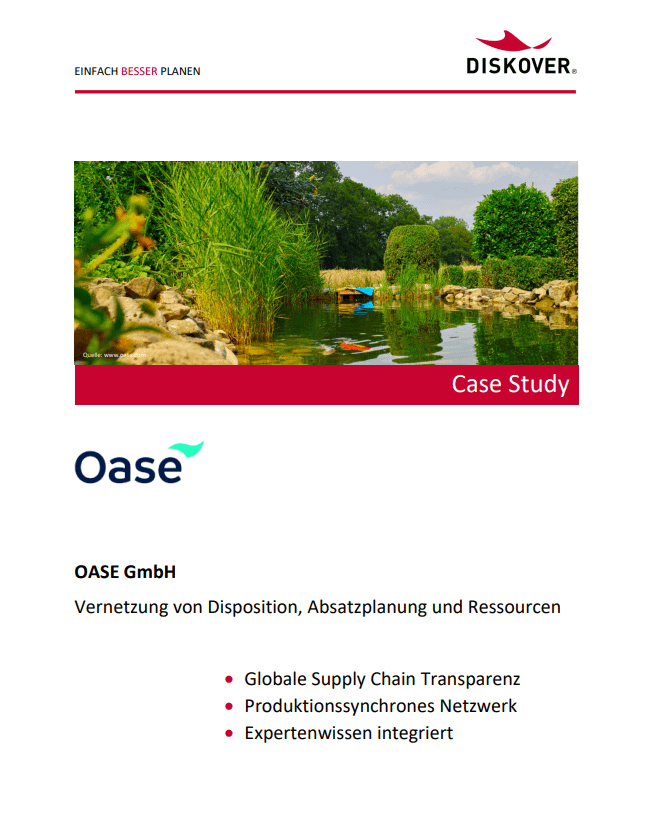 Oase Case Study DISKOVER Oase Case Study DISKOVER